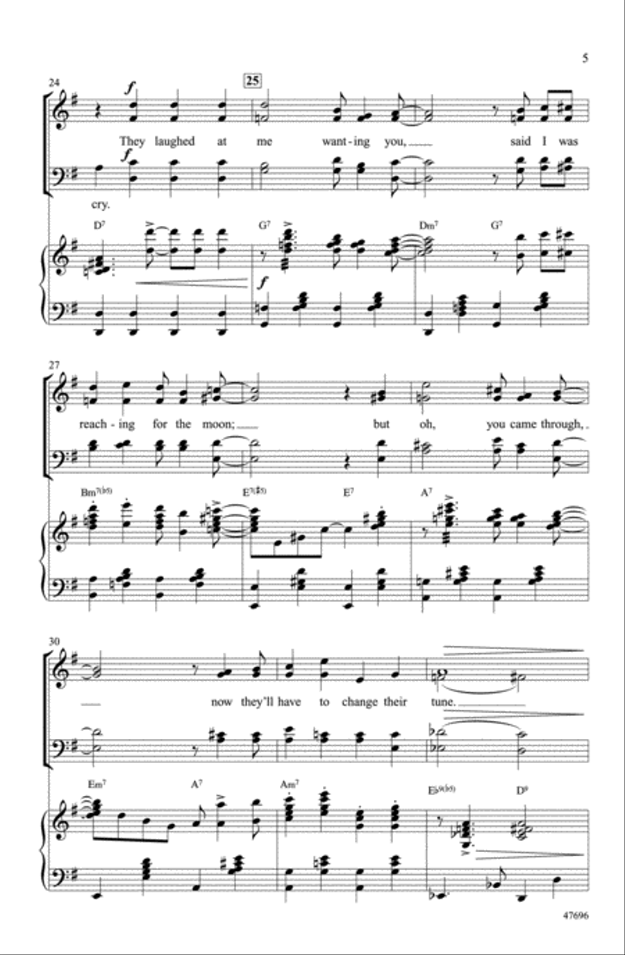 They All Laughed They All Laughed Choir scores gallery preview page 4