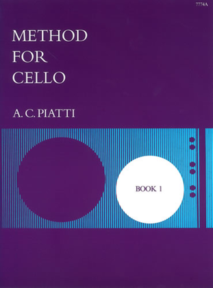 Book cover for Cello Method. Book 1