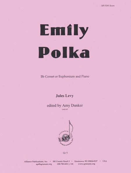 Emily Polka - Cornet/pno