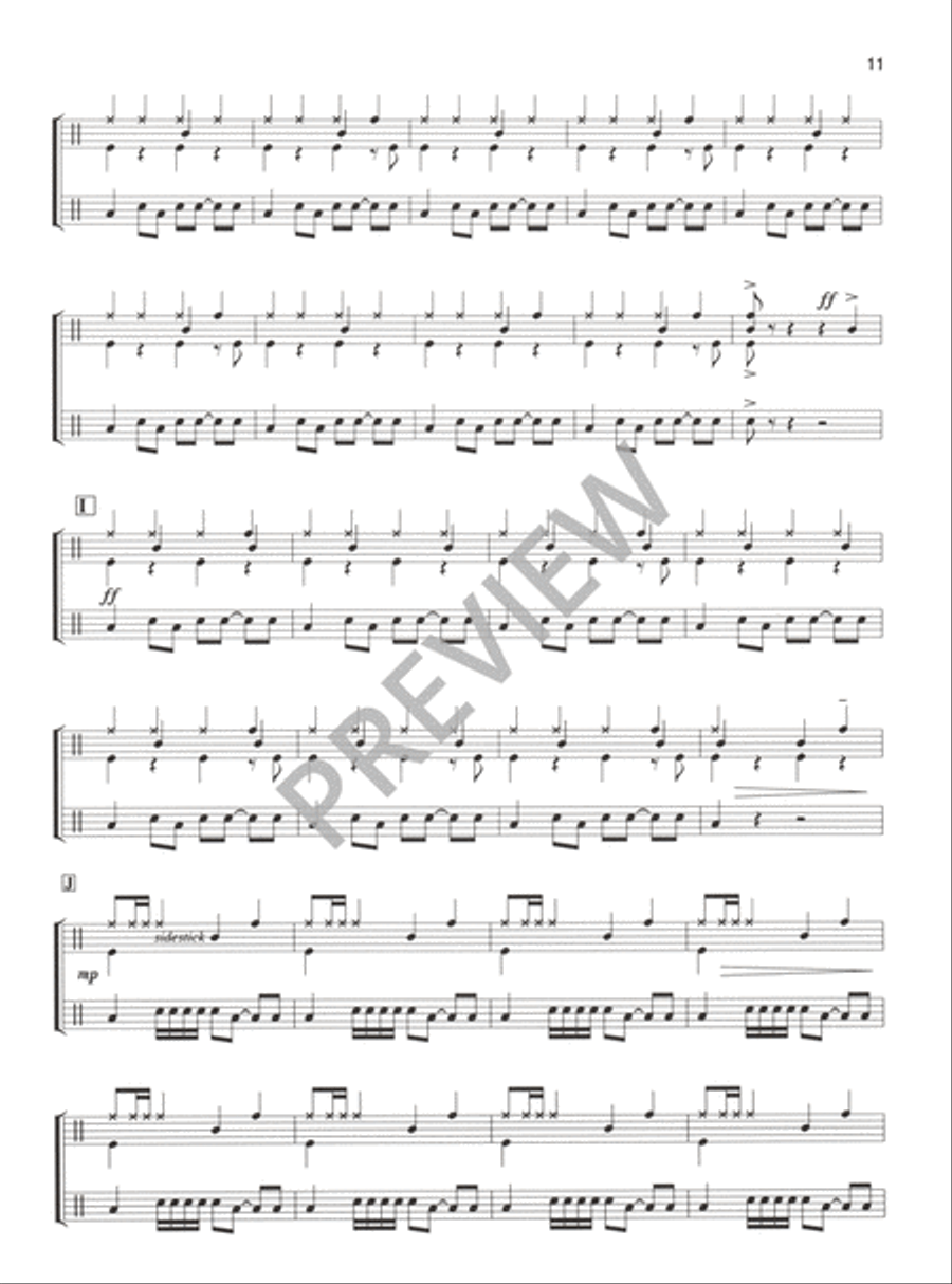 Tales of Wonder - Percussion edition Piano scores gallery preview page 12