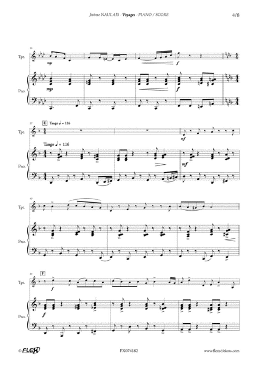 Voyages Cornet scores gallery preview page 5