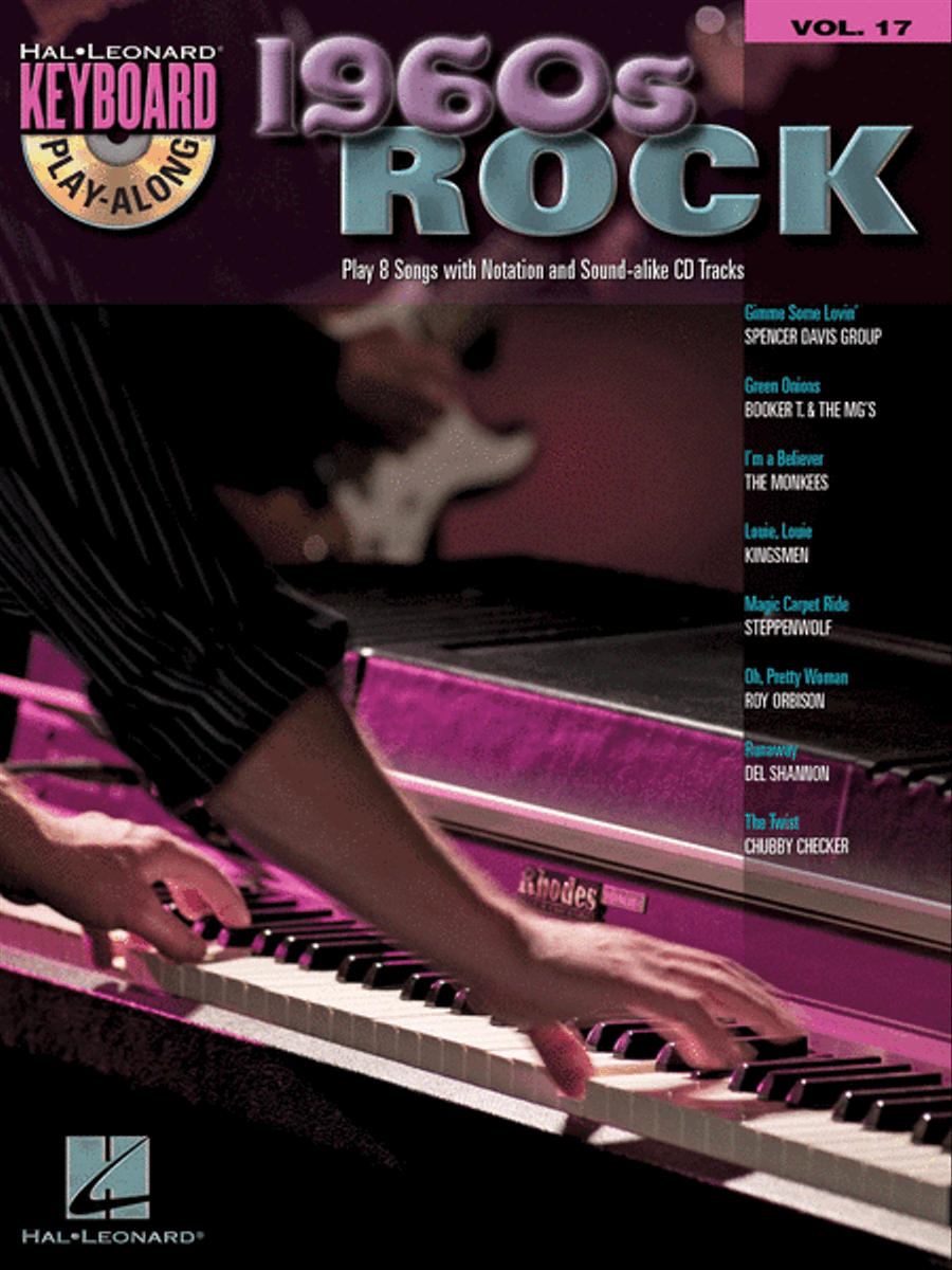 1960s Rock Piano scores gallery preview page 1