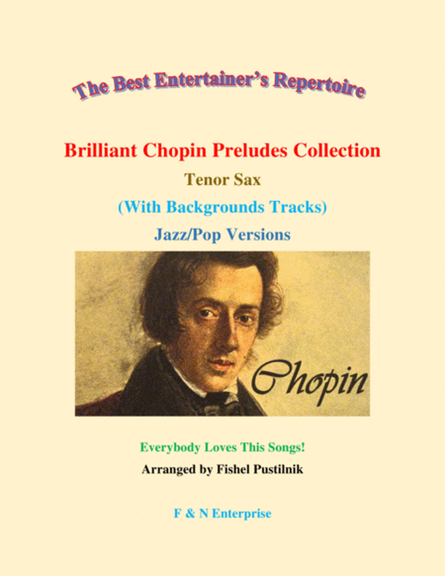 "Brilliant Chopin Preludes Collection" for Tenor Sax (Background Tracks)-Video image number null