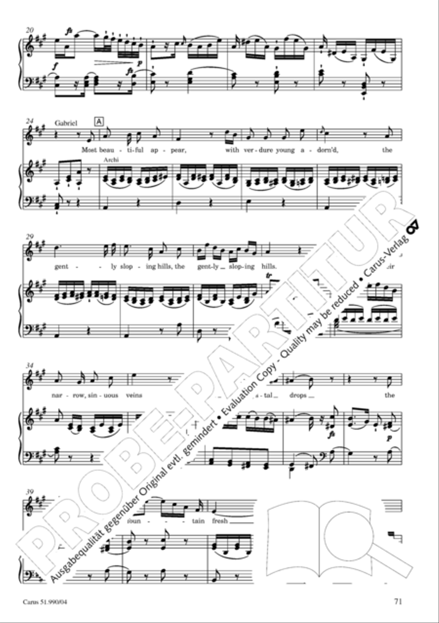 The Creation 4-Part scores gallery preview page 72
