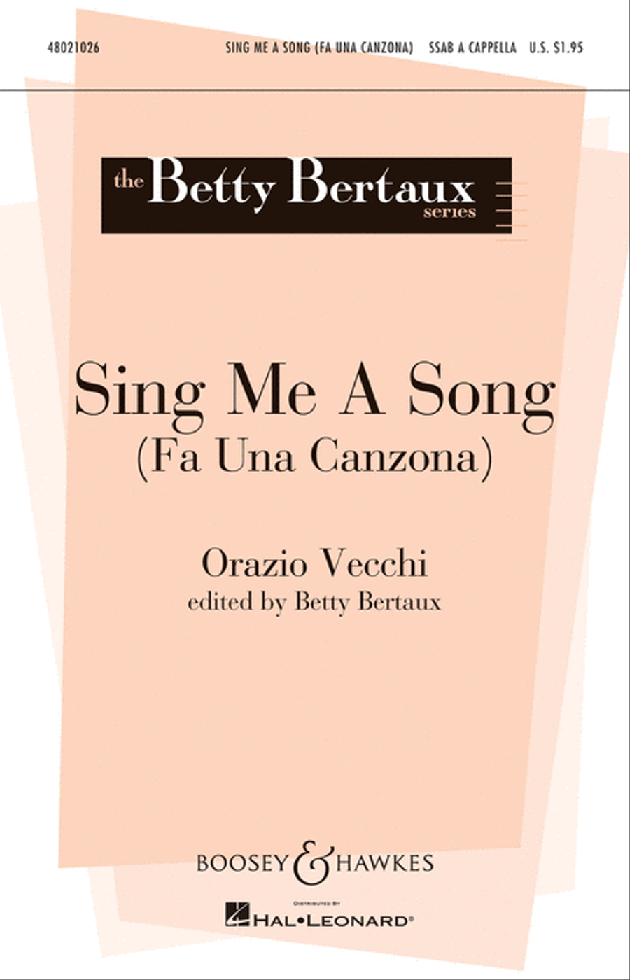 Sing Me a Song A Cappella scores gallery preview page 1