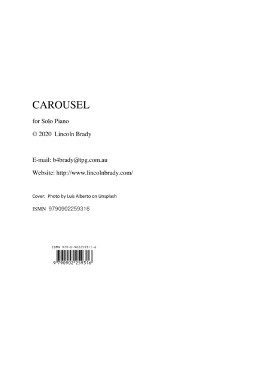 CAROUSEL - Solo Piano Piano Method scores gallery preview page 2