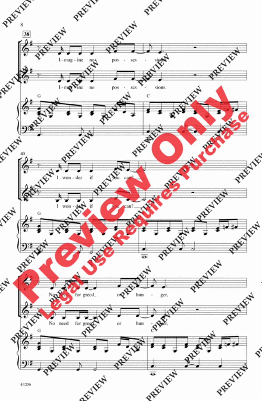 Imagine Imagine Women's Choir scores gallery preview page 19