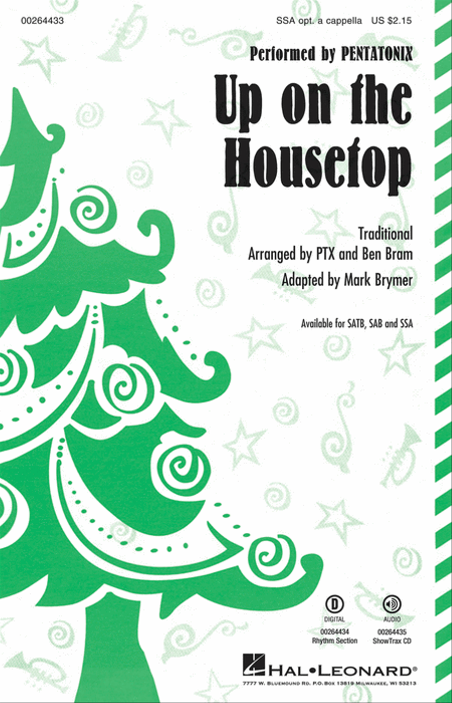 Up on the Housetop SSA scores gallery preview page 1