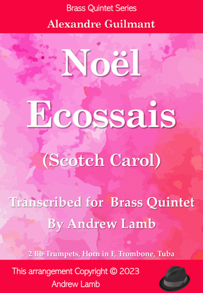 Book cover for Noël Ecossais (Scotch Carol)