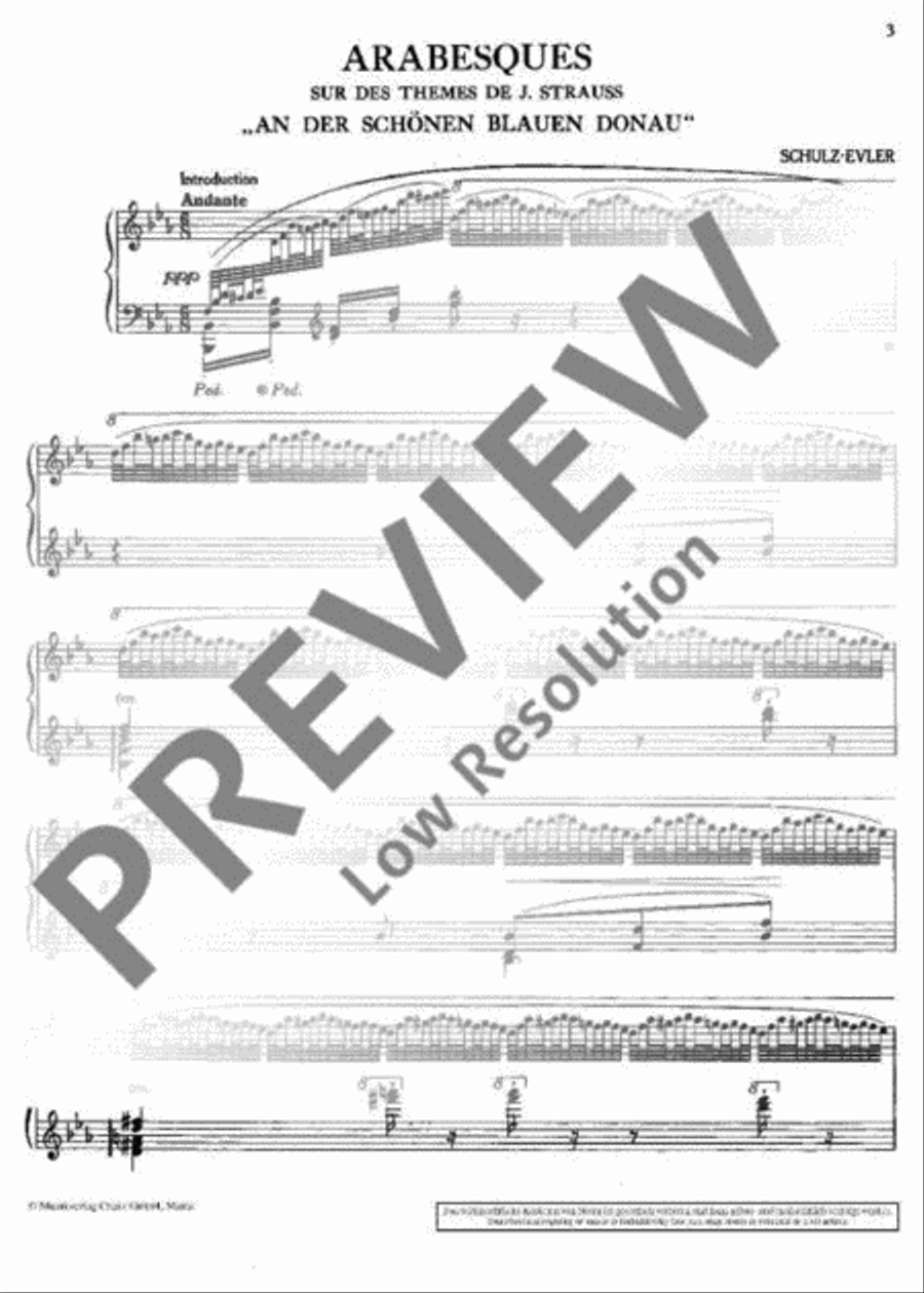 Arabesken Piano Solo scores gallery preview page 4