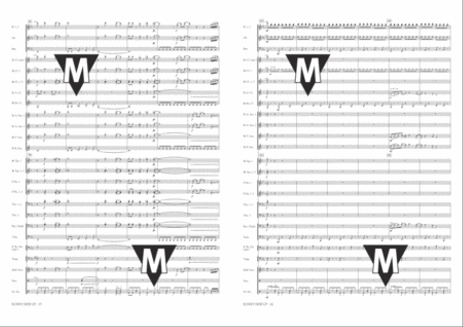 Sunny Side Up Concert Band scores gallery preview page 9