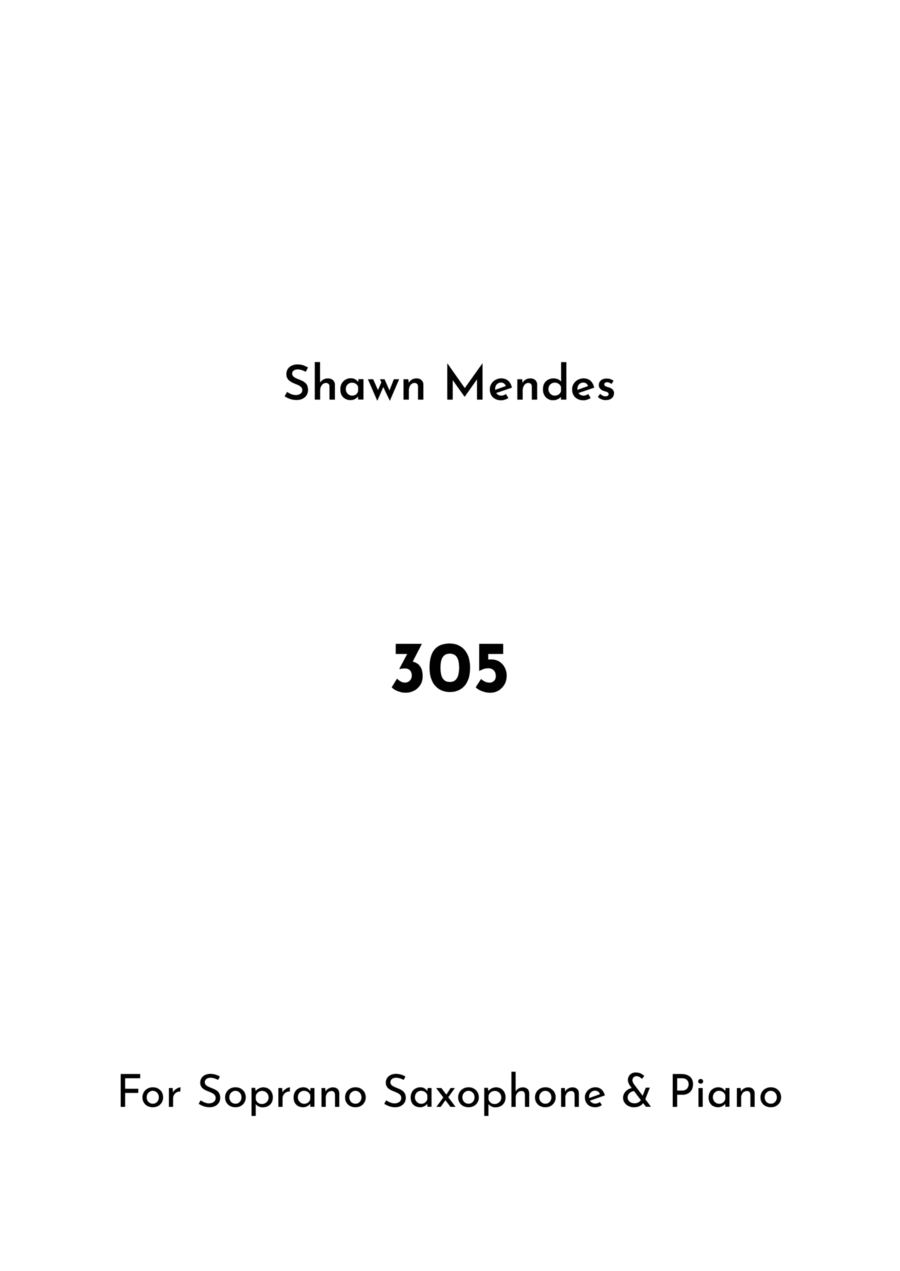 305 305 Soprano Saxophone scores gallery preview page 1