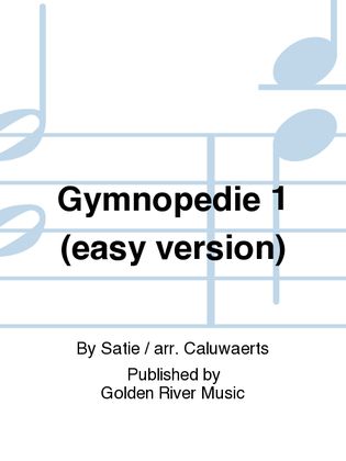 Book cover for Gymnopedie 1 (easy version)