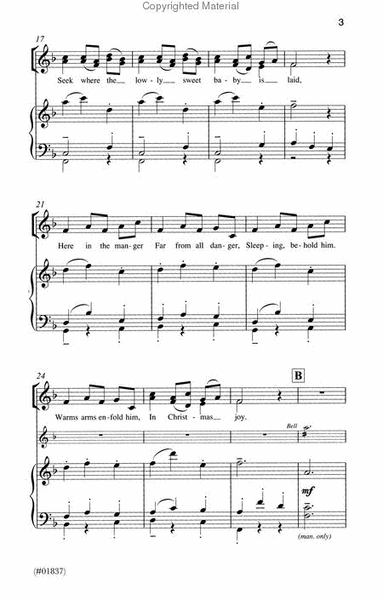 Carol of the Shepherds - SATB image number null