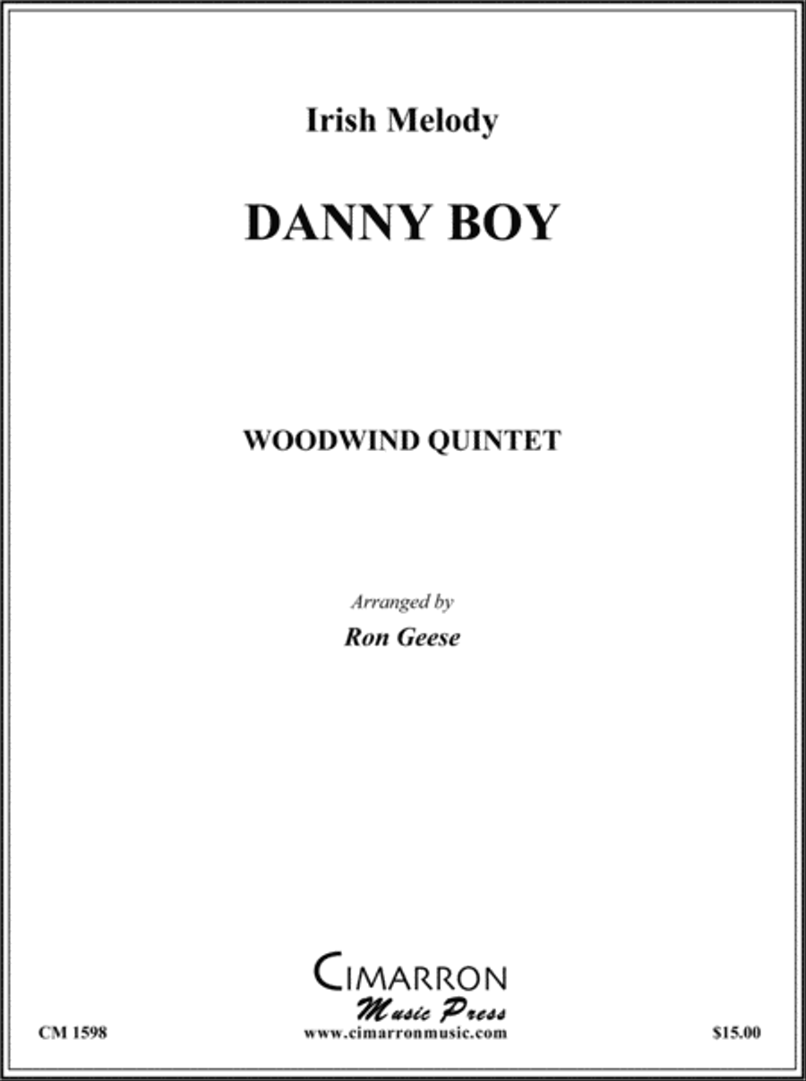 Danny Boy Woodwind Quintet scores gallery preview page 1