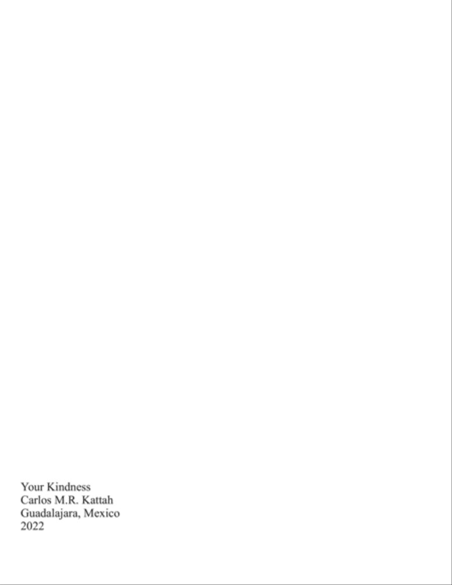 Your Kindness Your Kindness Piano Solo scores gallery preview page 3