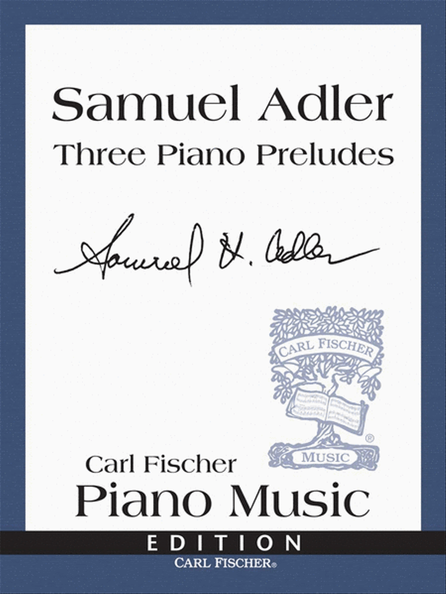 Three Piano Preludes Three Piano Preludes Piano Solo scores gallery preview page 1