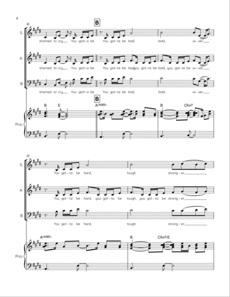 You Gotta Be 3-Part scores gallery preview page 4