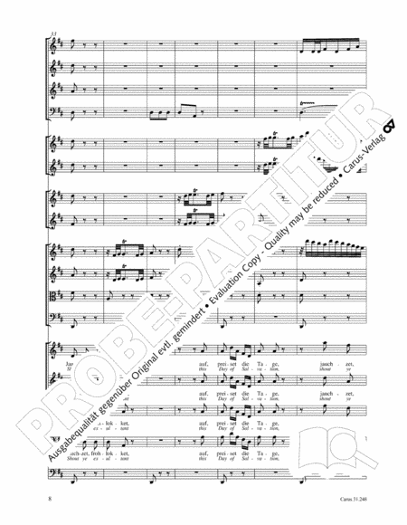 Christmas oratorio (Weihnachtsoratorium, Teile I-III)