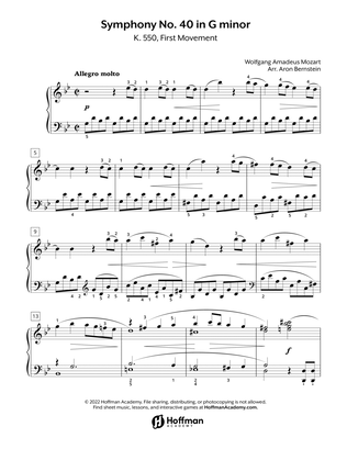 Symphony No. 40 in G minor, K. 550
