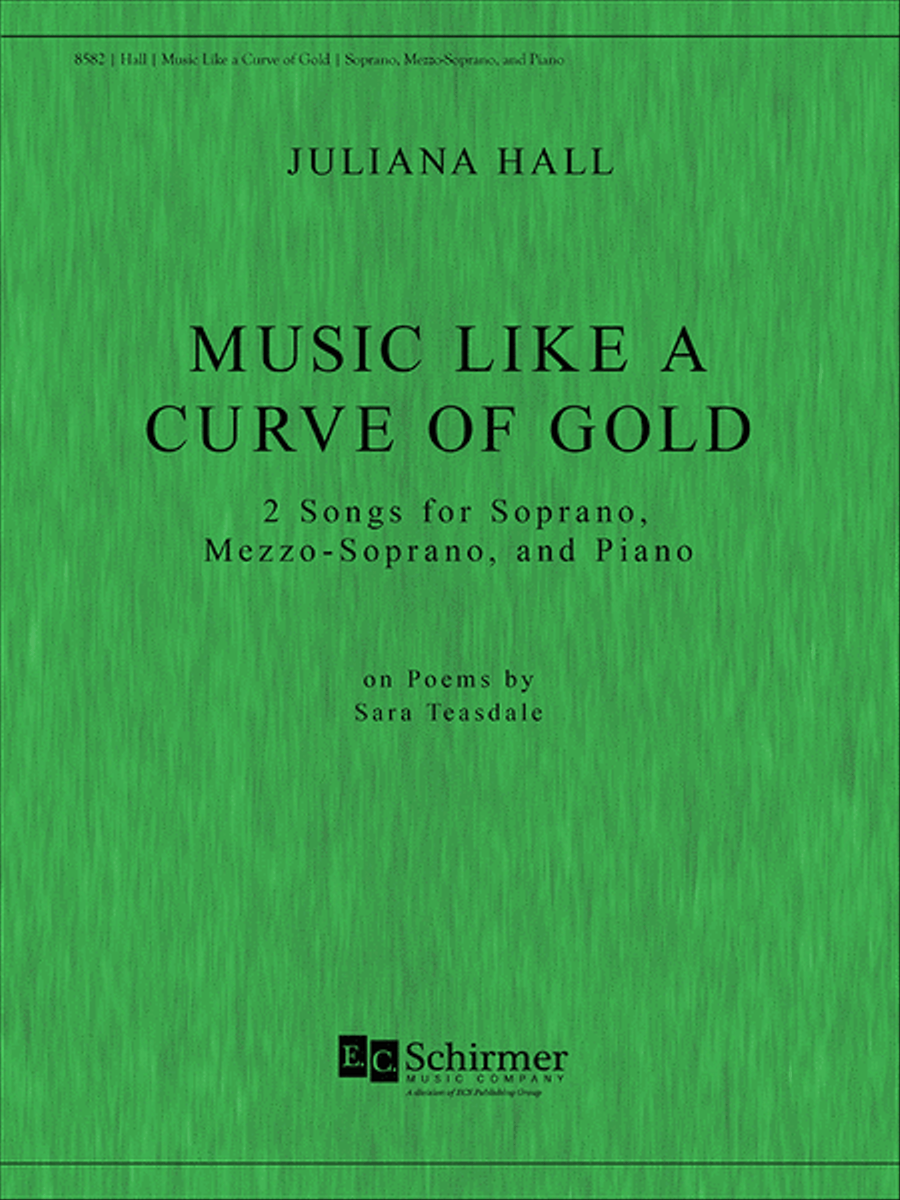 Music Like a Curve of Gold Mezzo-Soprano Voice scores gallery preview page 1