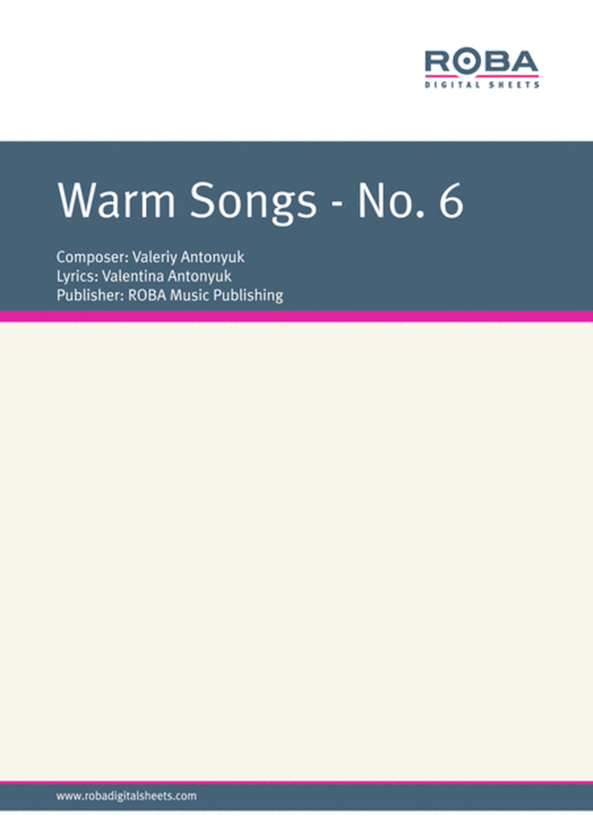 Warm Songs No 6