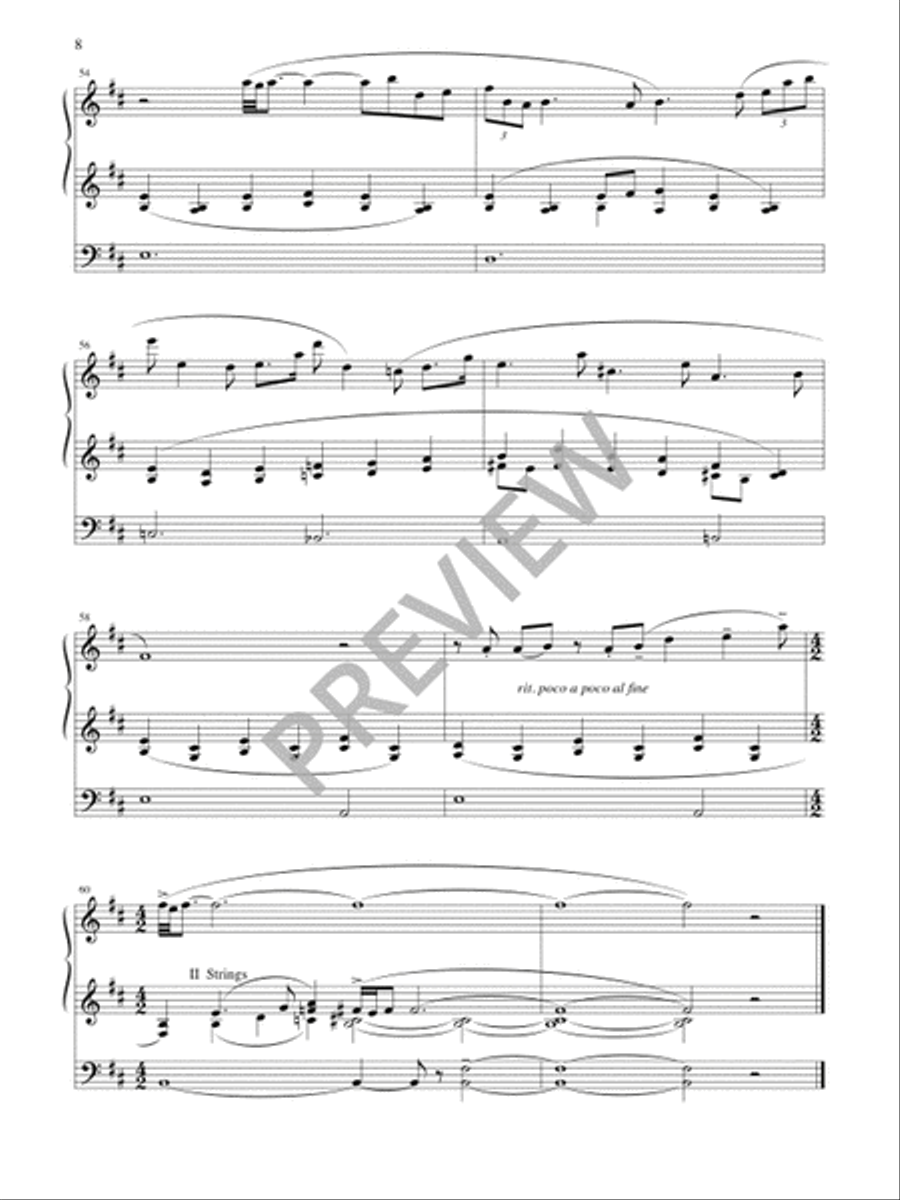 Pavane Organ scores gallery preview page 9
