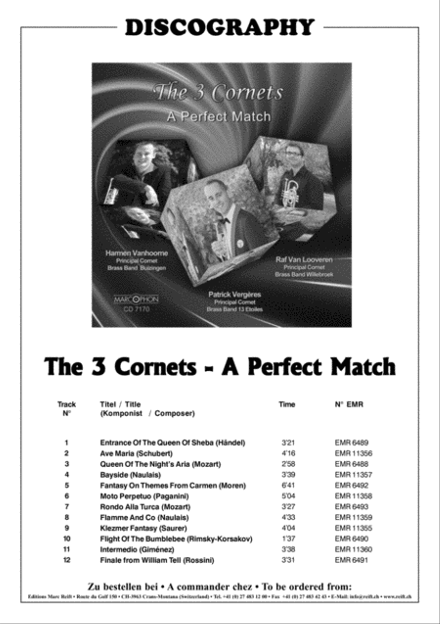 Ave Maria Trumpet Trio scores gallery preview page 3