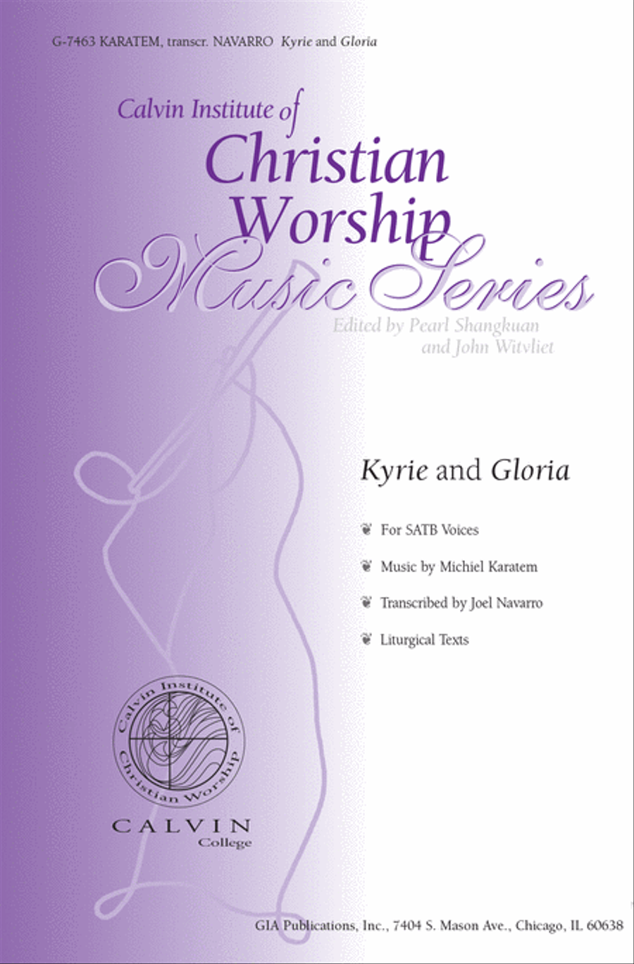 Kyrie and Gloria 4-Part scores gallery preview page 1