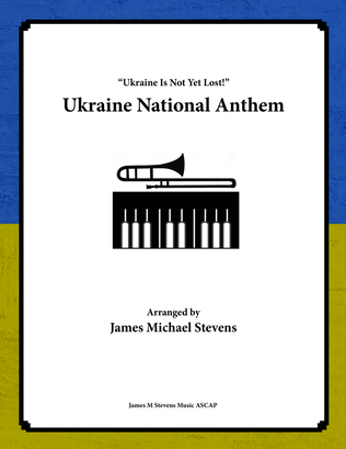 Book cover for Ukraine National Anthem - Trombone & Piano
