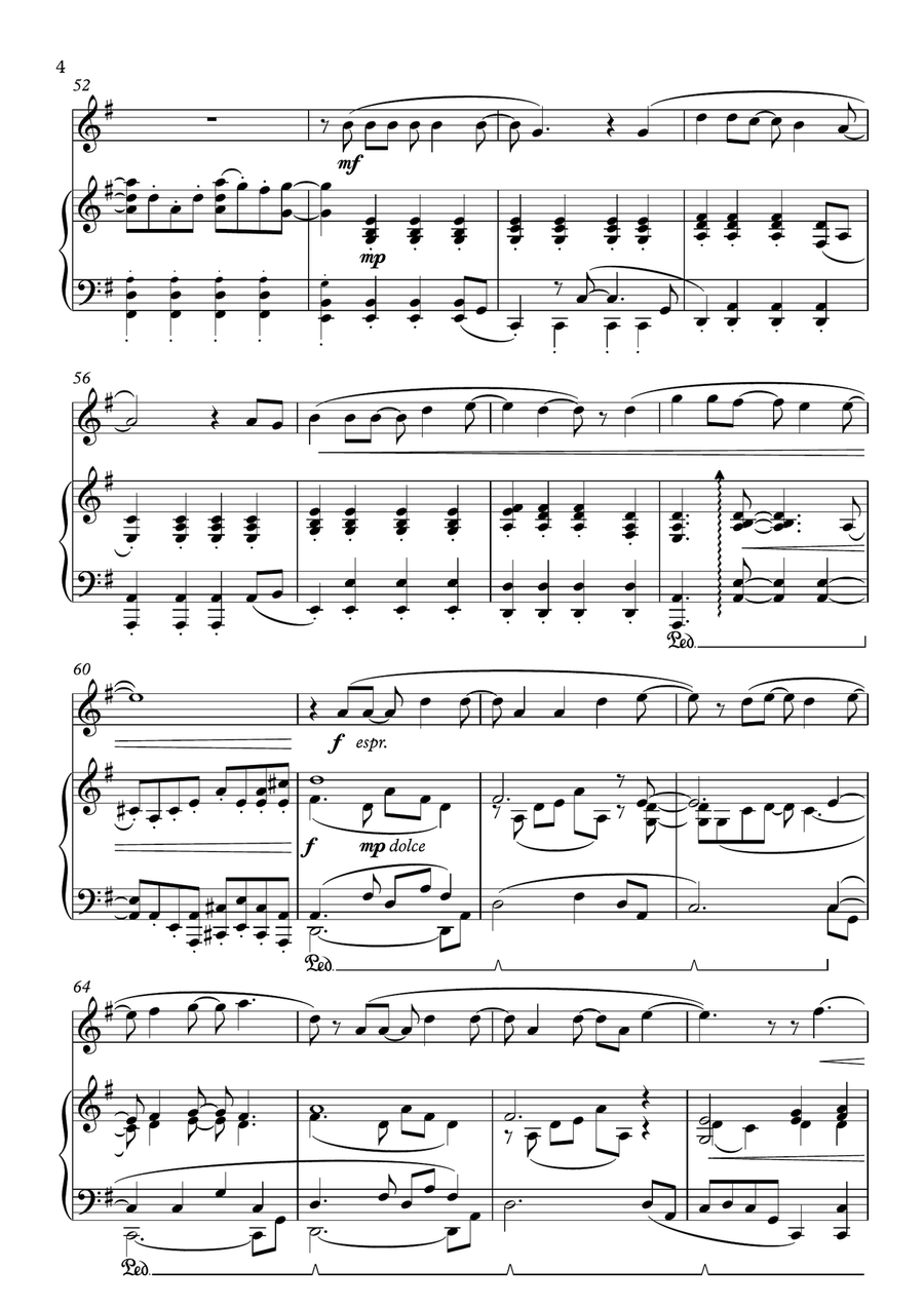 Let It Go (from Frozen) Flute Solo scores gallery preview page 4