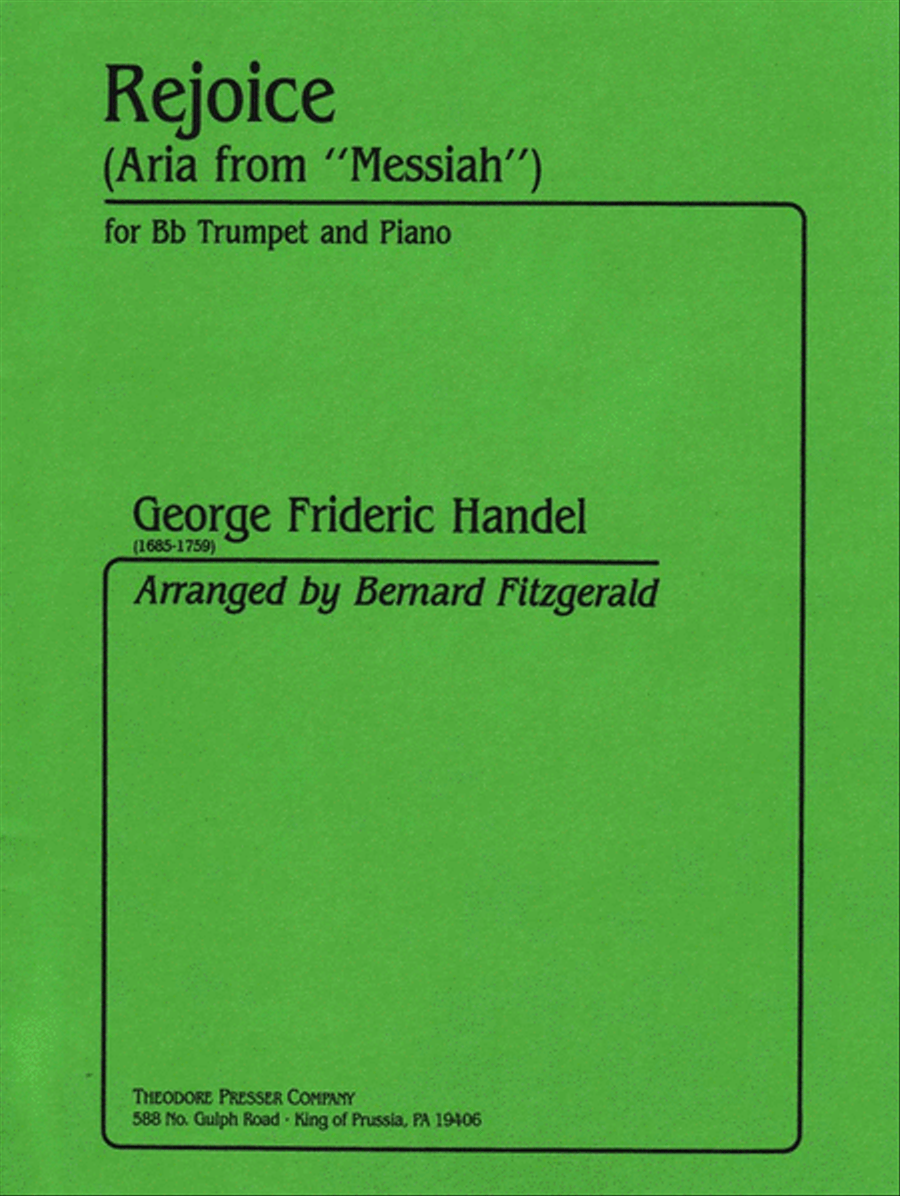 Rejoice Rejoice Chamber Music scores gallery preview page 1
