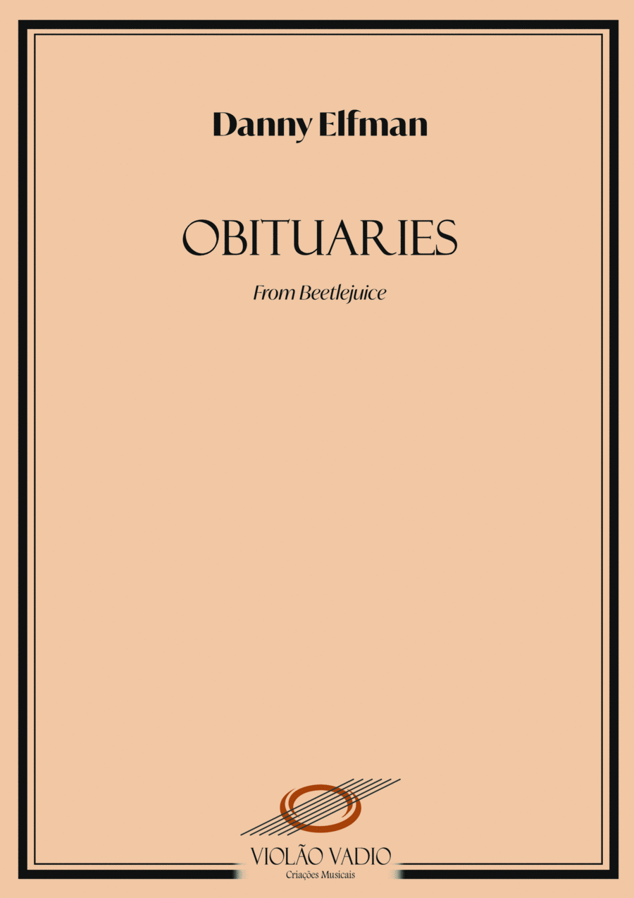 The Book! / Obituaries Easy Piano scores gallery preview page 1