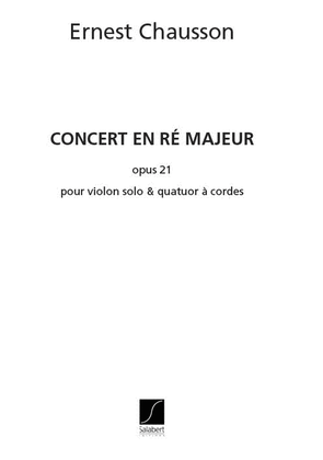 Book cover for Concert Re Op.21 Vl-2Vl-Alto-Vlc