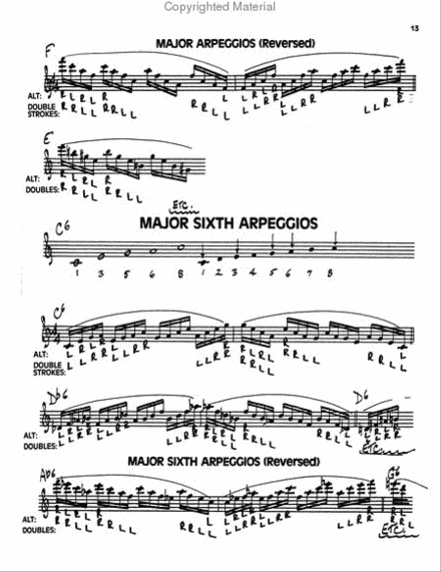 Velocity Warm-Ups for Jazz Vibraphone