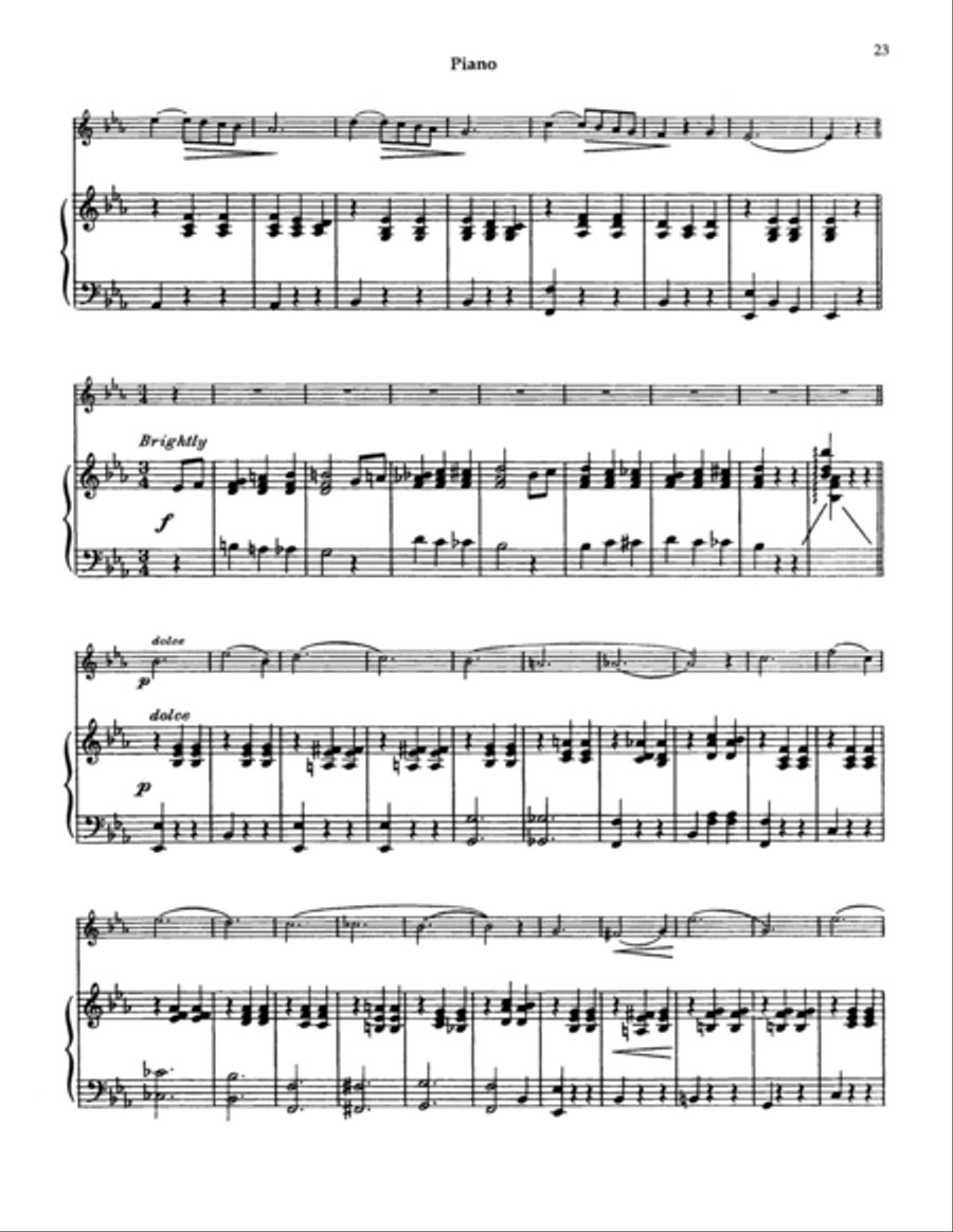 Friends (Waltz Caprice) Baritone Horn BC scores gallery preview page 2