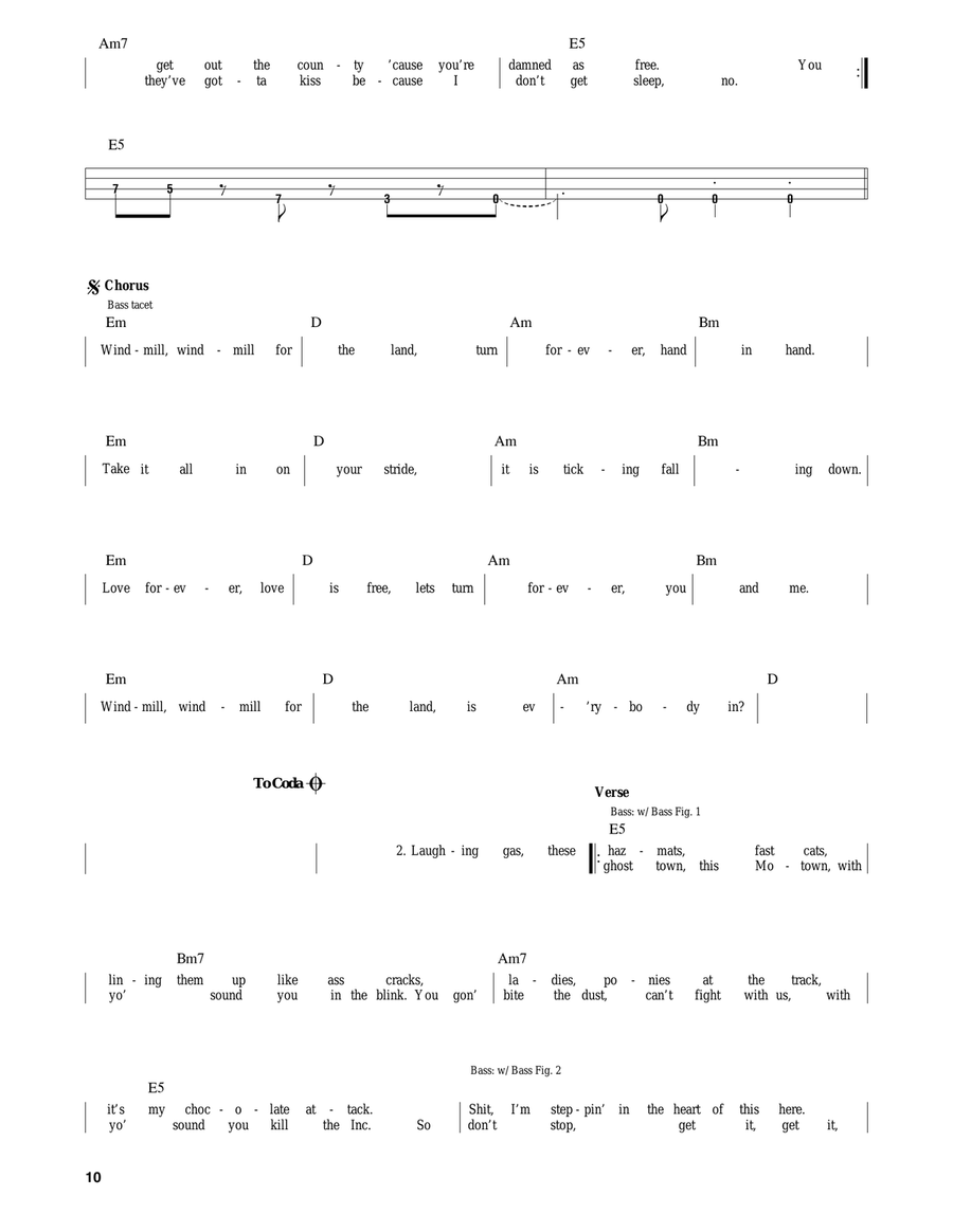 Feel Good Inc Feel Good Inc Bass Guitar scores gallery preview page 2