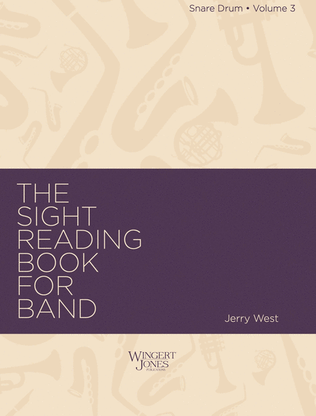 Sight Reading Book For Band, Vol 3 - Snare Drum/Bass Drum