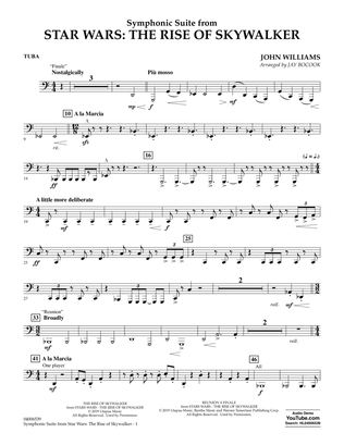 Symphonic Suite from Star Wars: The Rise of Skywalker (arr. Bocook) - Tuba