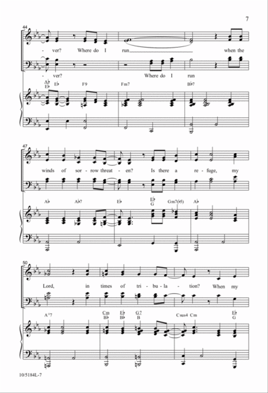 I Go to the Rock I Go to the Rock 4-Part scores gallery preview page 7
