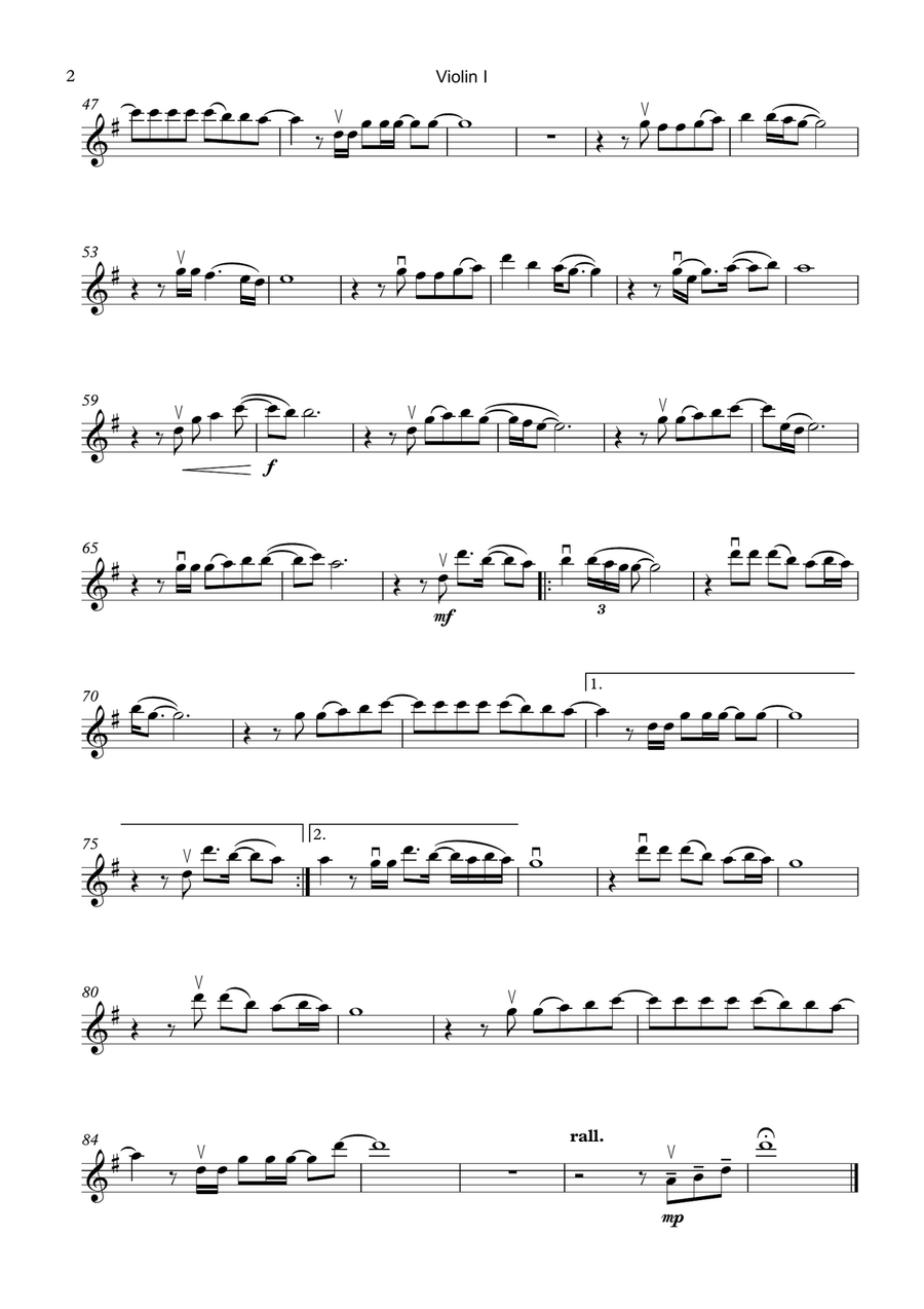 The Power Of Love String Quartet scores gallery preview page 4