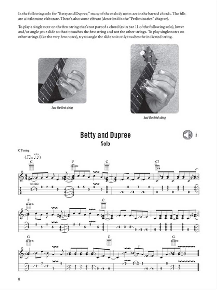 Slide & Slack Key Ukulele Guitar Tablature scores gallery preview page 4
