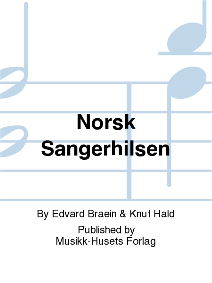 Norsk Sangerhilsen Norsk Sangerhilsen Men's Choir scores gallery preview page 1