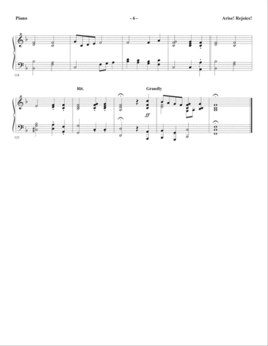 A Weary World Rejoices (A Chamber Cantata For Christmas) - Piano Choir scores gallery preview page 19