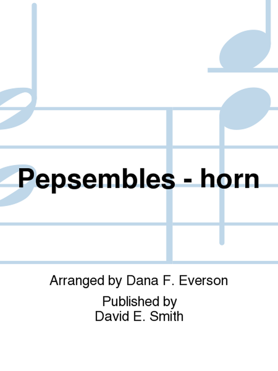 Pepsembles- Horn in F