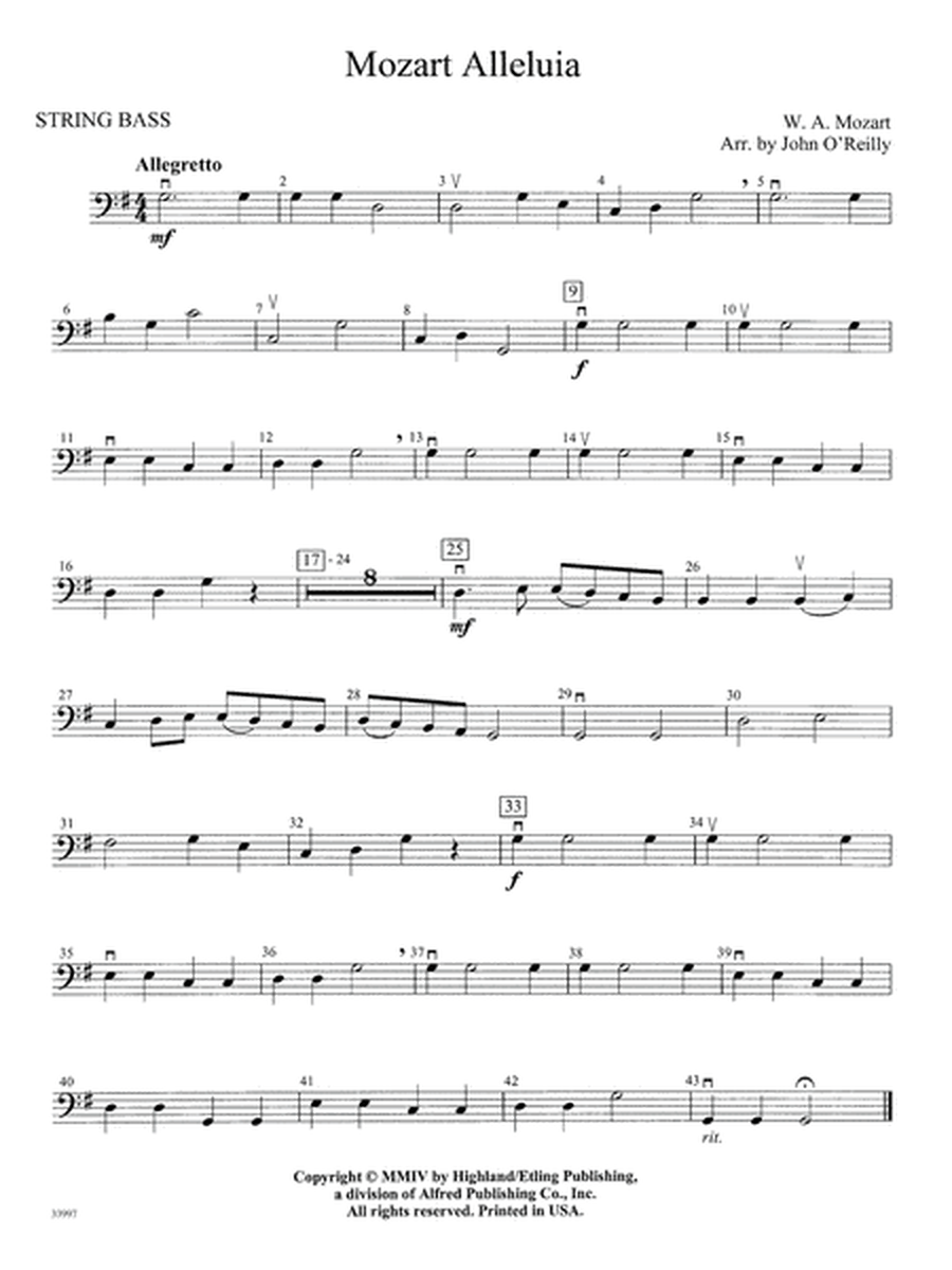 Mozart Classics: String Bass
