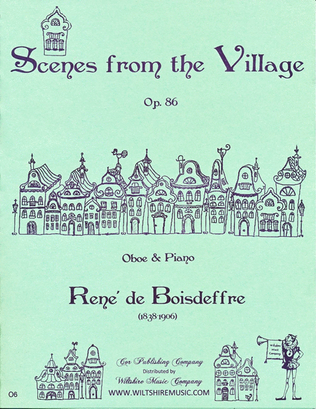 Book cover for Scenes from the Village, Op.86