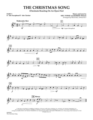 The Christmas Song (Chestnuts Roasting On An Open Fire) - Pt.3: Eb Alto Sax/Alto Clar.