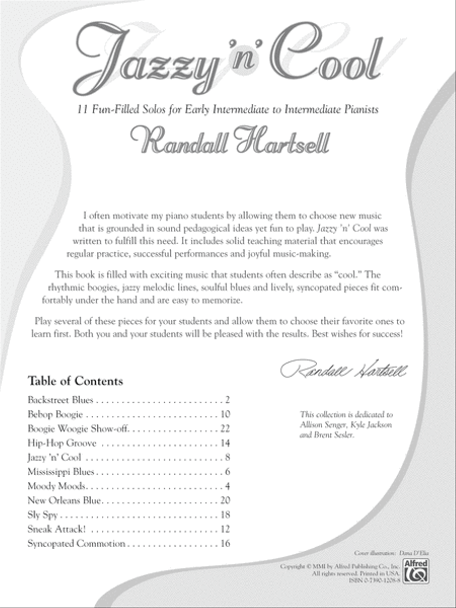 Jazzy 'n' Cool Jazzy 'n' Cool Piano Solo scores gallery preview page 5