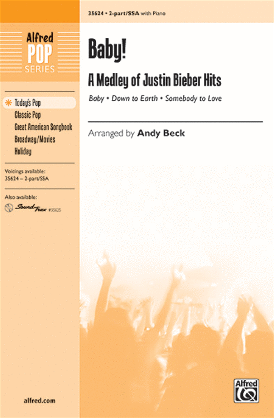 Baby! A Medley of Justin Bieber Hits 2-Part scores gallery preview page 1